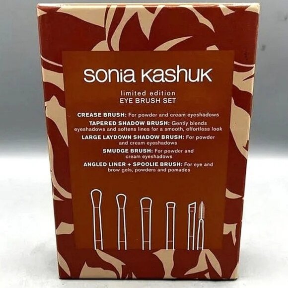 NWT Sonia Kashuk Limited Edition Large Toiletry Pouch Set - Terra Spot - Picture 5 of 8